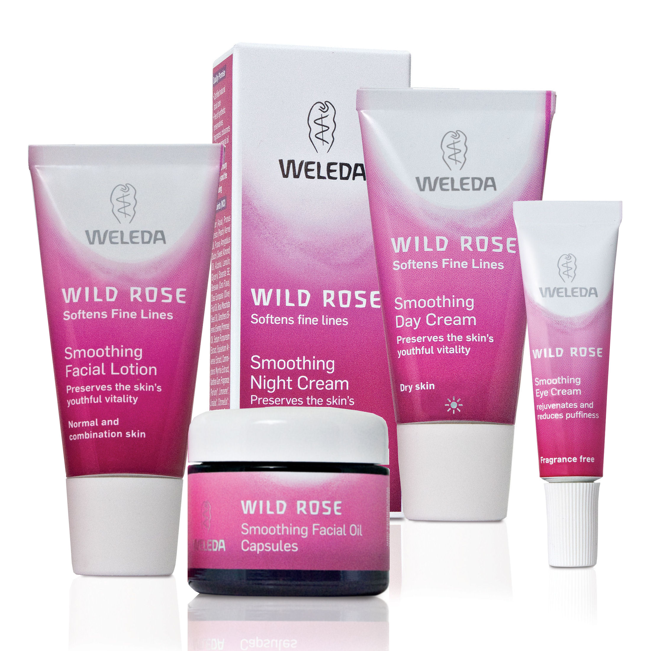 weleda wild rose range
