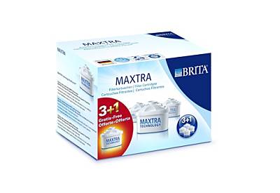 Brita Maxtra Water Filter Cartridges Value Pack 4 for 3