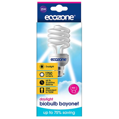 BioBulb 100w daylight bulb (Bayonet fitting)