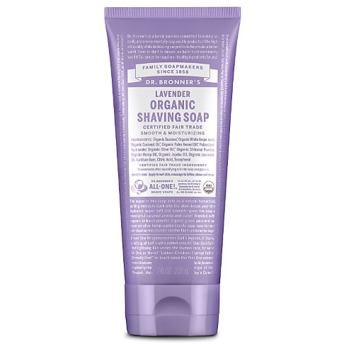 Dr. Bronner's Organic Lavender Shaving Gel