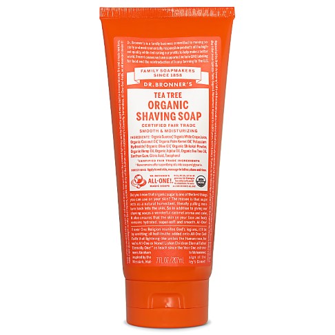 Dr. Bronner's Organic Tea Tree Shaving Gel