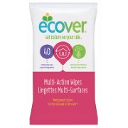 Ecover Antibacterial Multi Action Wipes  - 40 Wipes