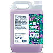 Faith in Nature Lavender & Geranium Shower Gel & Foam Bath - 5L