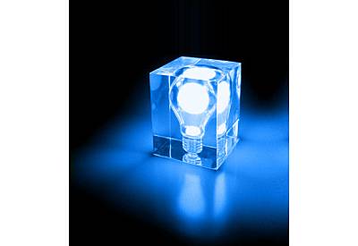 Self Illuminating Lightbulb