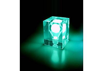 Glow Brick in Green from Suck Design