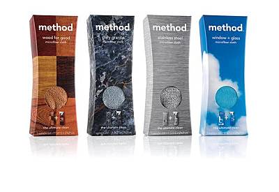 Method Microfiber Cloths Daily granite marble