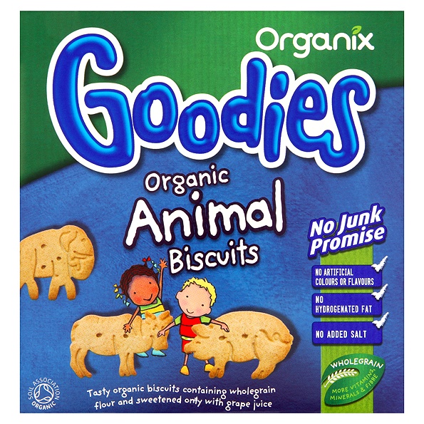 Organix Animal Biscuits Yazio