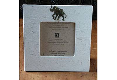 Paper High Recycled Elephant Dung Photo Frame