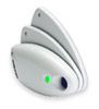 Solio mobile phone, GPS and iPod charger - White