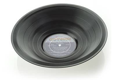 BigGreenSmile Old Vinyl Record Bowl