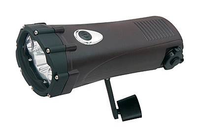 Powerplus Shark  Waterproof wind up torch