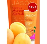 3 for 2 Jason Apricot products