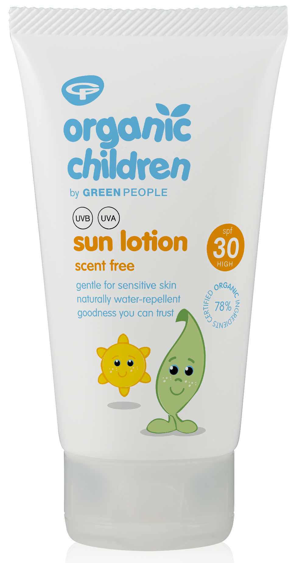 green people unscented sun cream