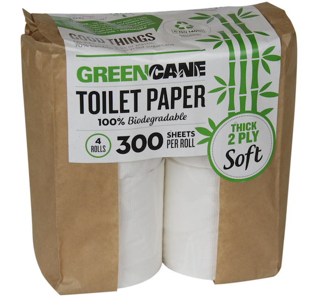 Green cane toilet paper