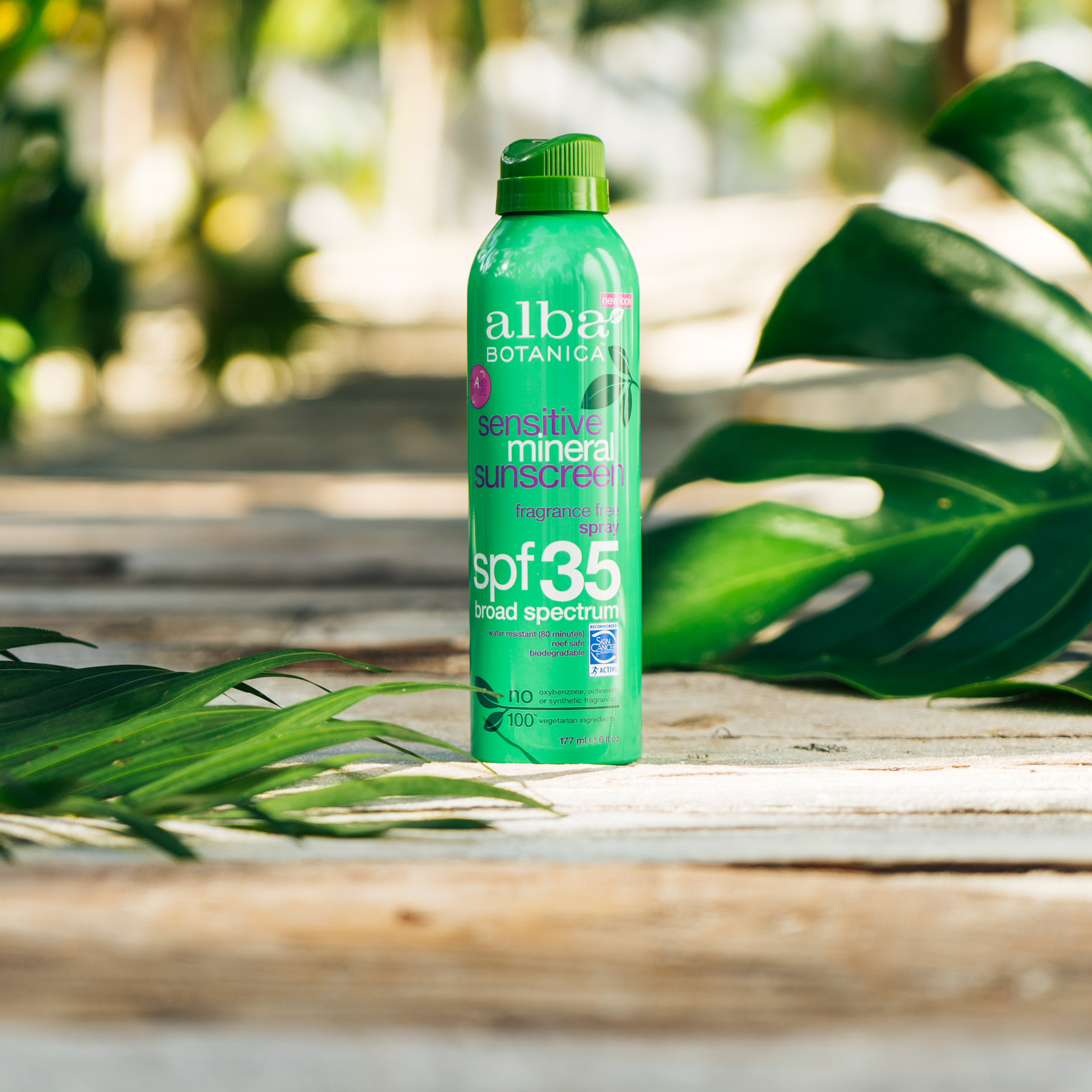mineral sunscreen spray coral safe