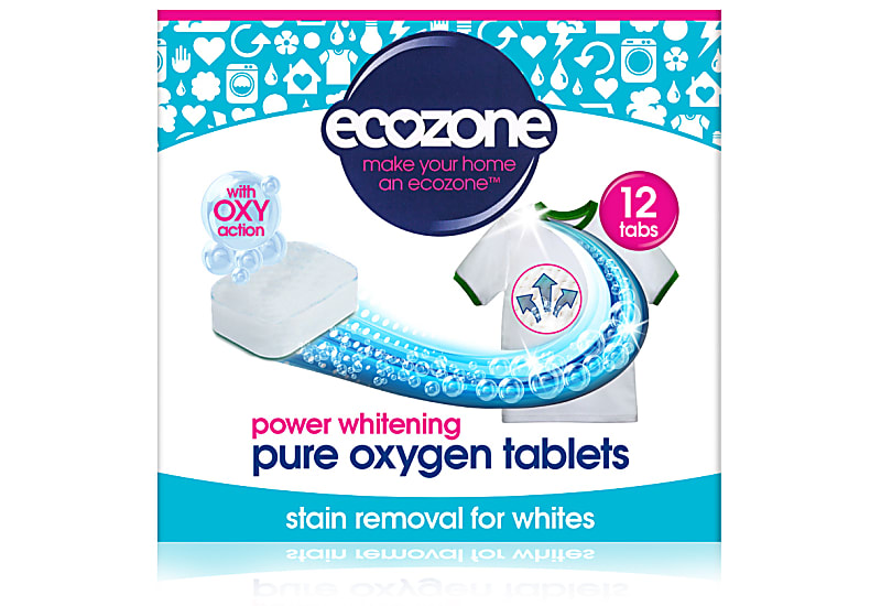 ecozone pure oxygen tablets stain removal for whites