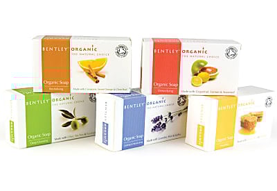Bentley Organics natural soaps