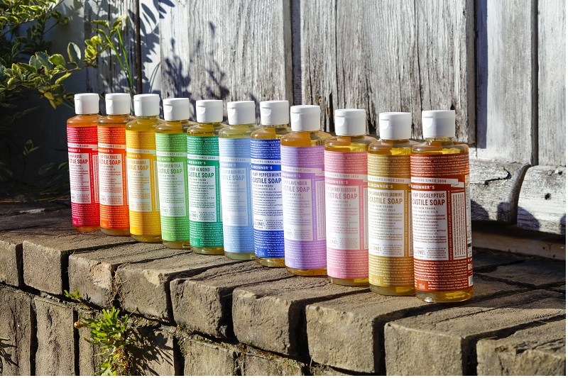 Dr Bronner's SLS free soap