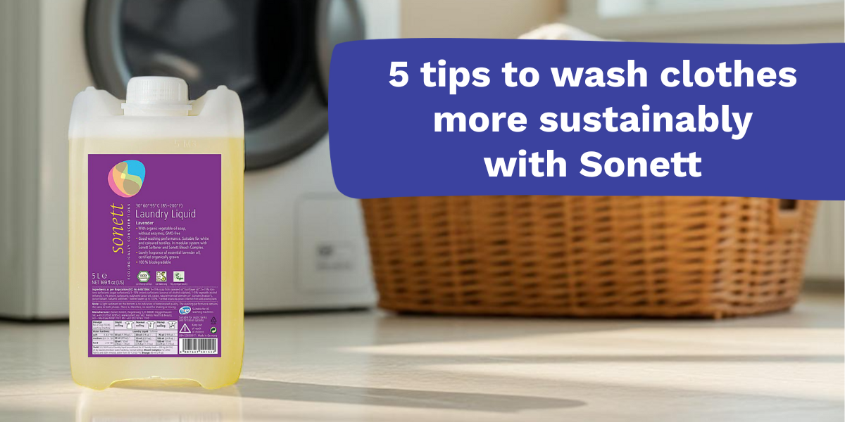 5 tips to wash clothes more sustainably