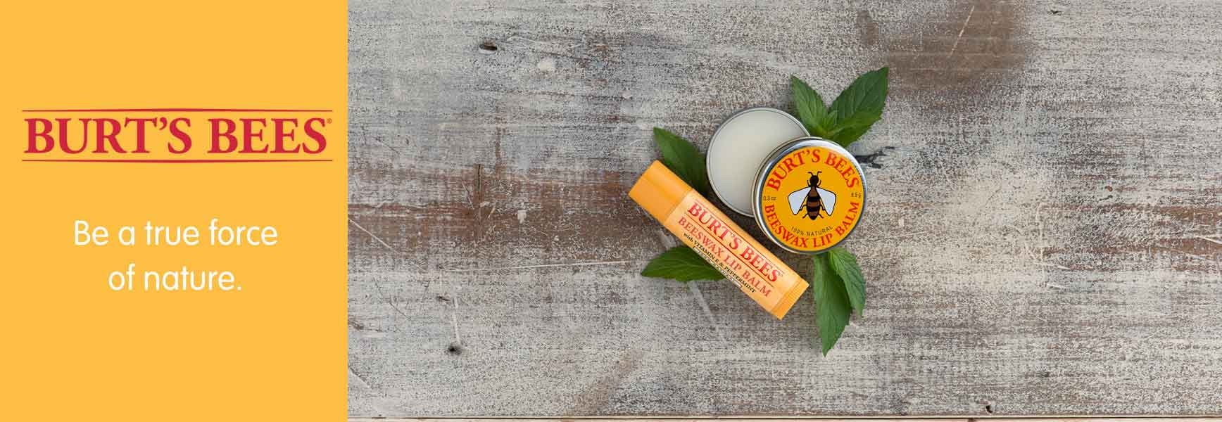 Burt's Bees Products, Natural Lip Balm