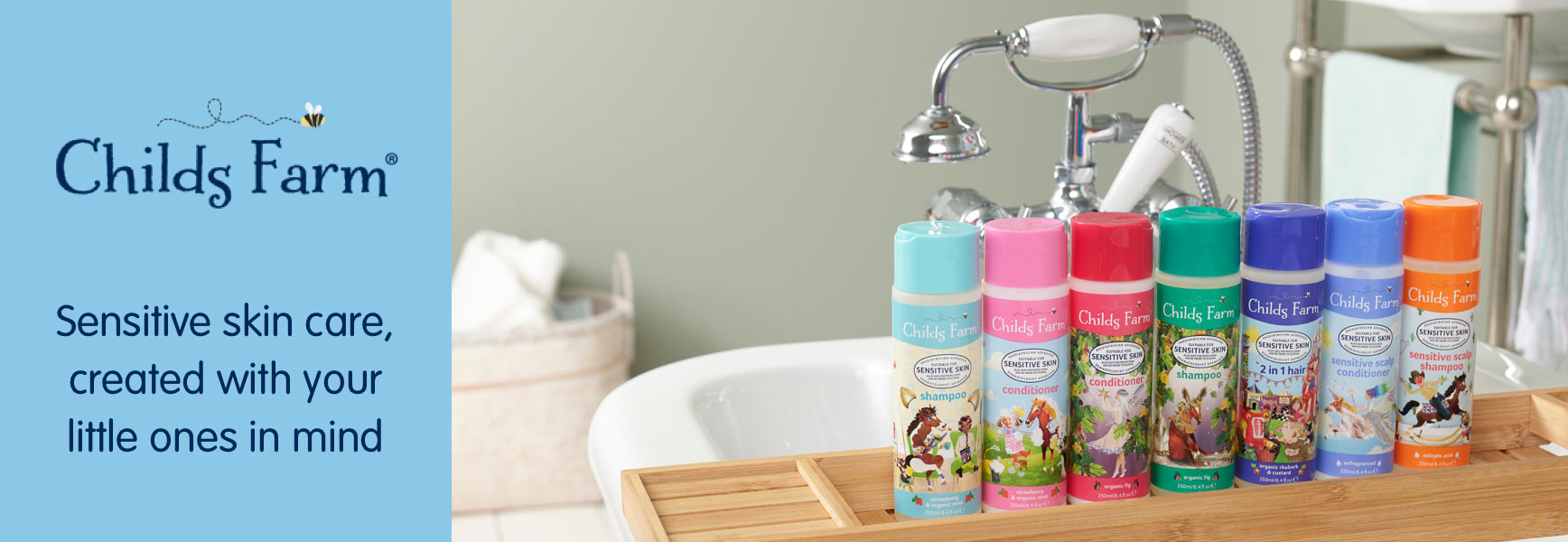 Childs Farm Bubble Bath for Kids: Blueberry & Organic Mango