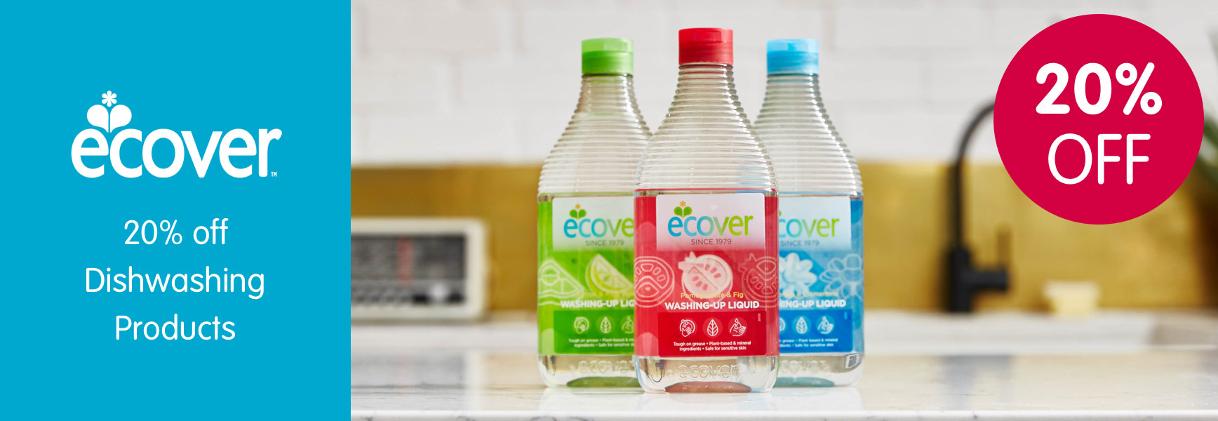 Buy Ecover Multibuy discounts on Ecover cleaning products