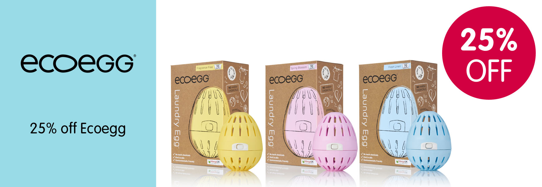 Ecoegg UK Eco Egg Eco Laundry & Cleaning Big Green Smile