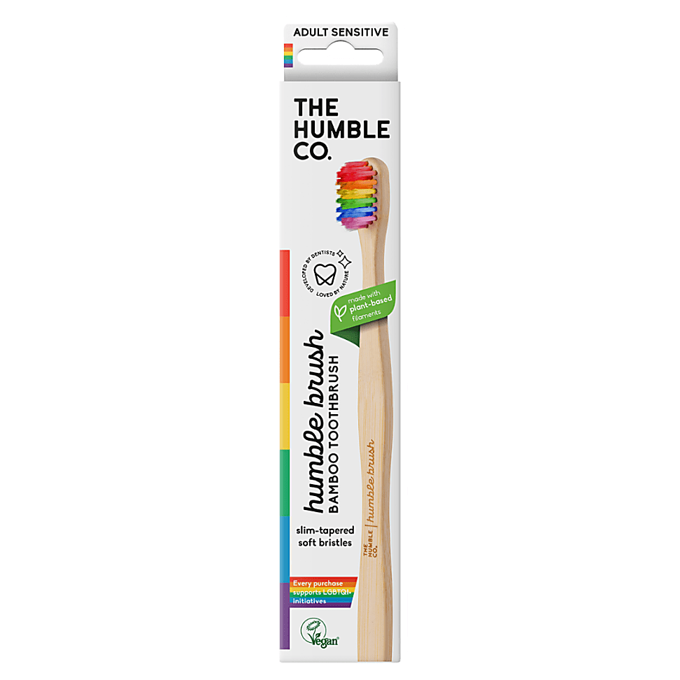 The Humble Co. Bamboo Toothbrush Adult Sensitive - Proud