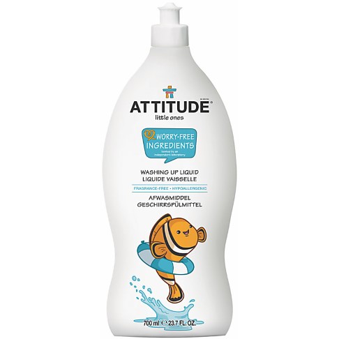 Attitude Dishwashing Liquid Baby - Fragrance Free