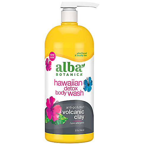 Alba Botanica Hawaiian Detox Volcanic Clay Body Wash