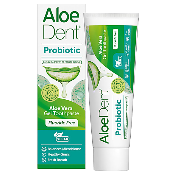Aloe Dent Fluoride Free Probiotic Toothpaste