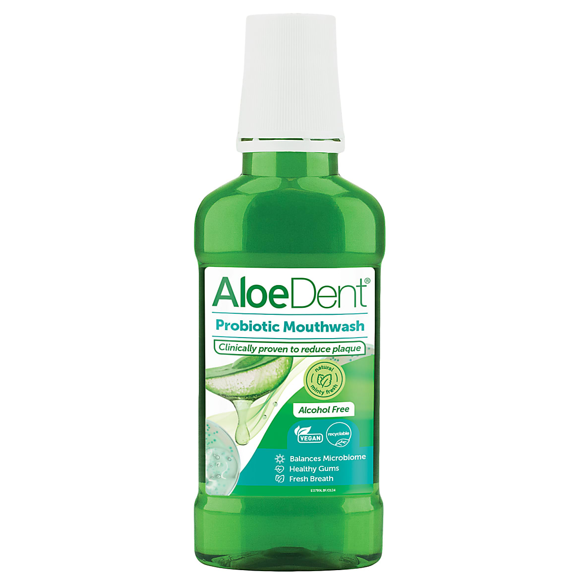AloeDent Probiotic Fluoride Free Mouthwash