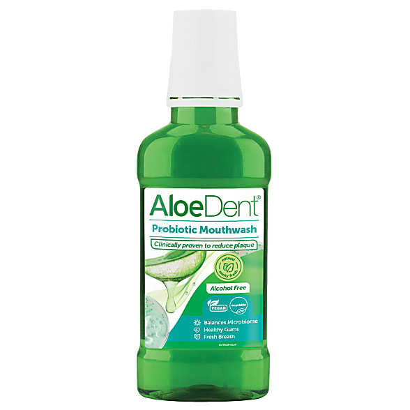 AloeDent Probiotic Fluoride Free Mouthwash