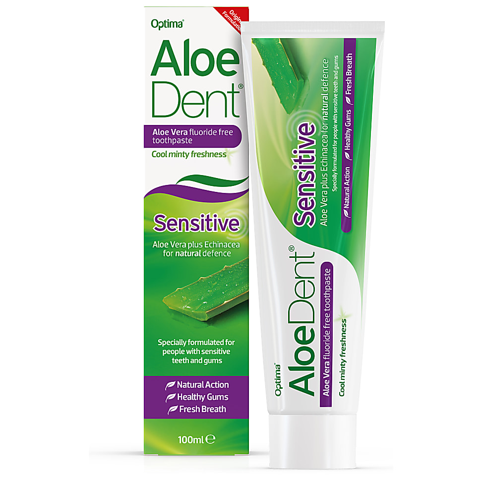 Photos - Toothpaste / Mouthwash AloeDent Sensitive Fluoride Free Toothpaste ADSENS