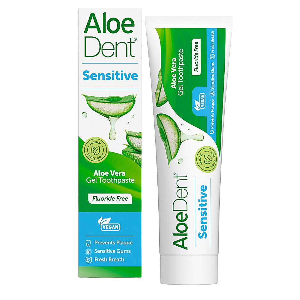 AloeDent Sensitive Fluoride Free Toothpaste