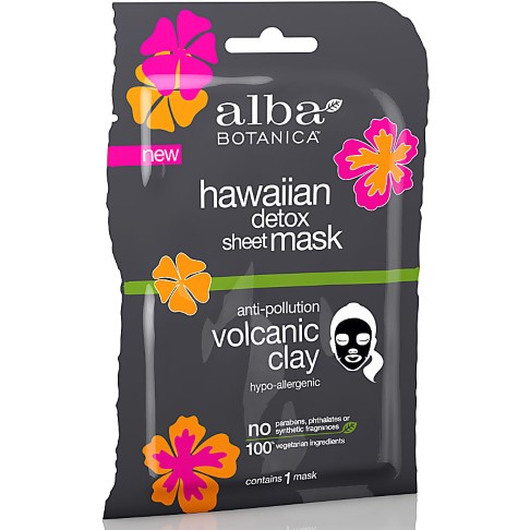 Alba Botanica Volcanic Clay Detoxifying Sheet Mask