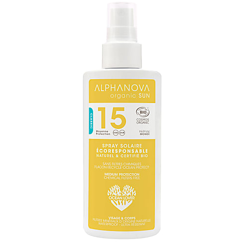 Alphanova Sun - Organic SPF 15 Spray