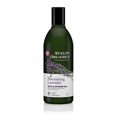 Avalon Organics Bath and Shower Gel - Nourishing Lavender