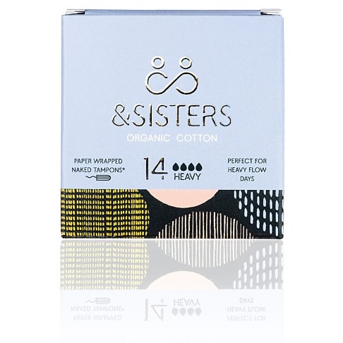 &Sisters Naked Tampons - Heavy (14 pack)