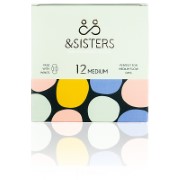 &Sisters Pads with wings - Medium/Day (12 pack)