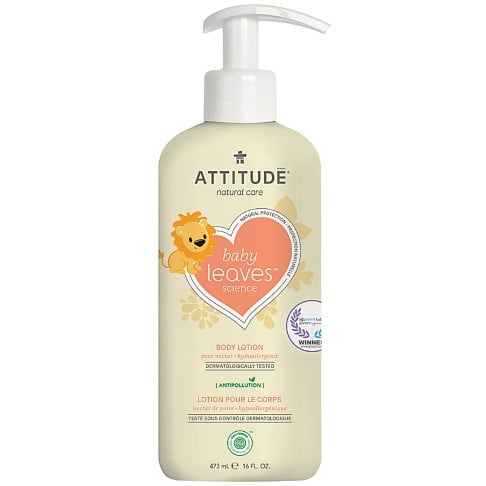 Attitude Baby Leaves Natural Body Lotion - Pear Nectar