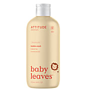 Attitude Baby Leaves Bubble Wash - Pear Nectar