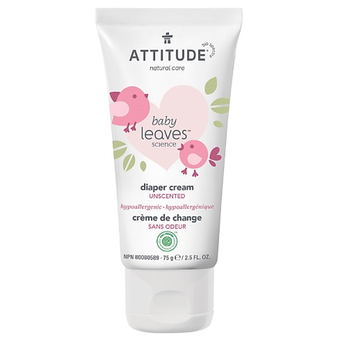 Attitude Baby Leaves Zinc Nappy Cream