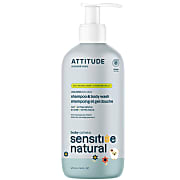 Attitude Oatmeal Sensitive Natural Baby Care - Shampoo & Body Wash