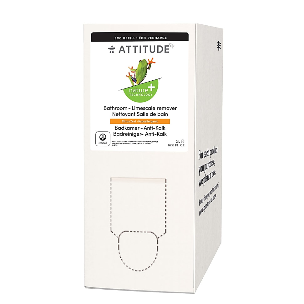 Attitude Bulk to Go 2L Bathroom Cleaner & Limescale Remover - Citru...