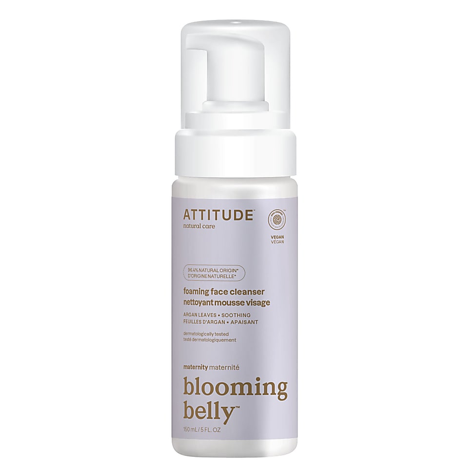 Photos - Facial / Body Cleansing Product Attitude Blooming Belly Natural Foaming Facial Cleanser ATTBLOOMCLEANS 