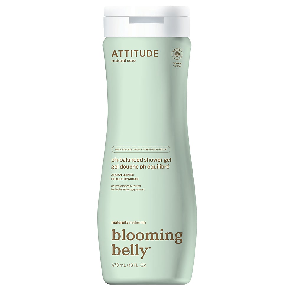 Photos - Shower Gel Attitude Blooming Belly Body Wash - Argan ATTBOOMBODYWSH 