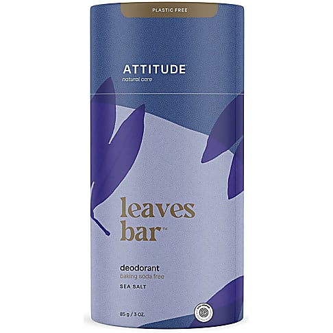 Attitude Leaves Bar Deodorant - Sea Salt