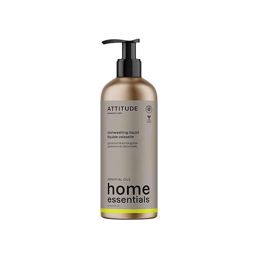 Attitude Home Essentials Dishwashing Liquid - Geranium & Lemongrass