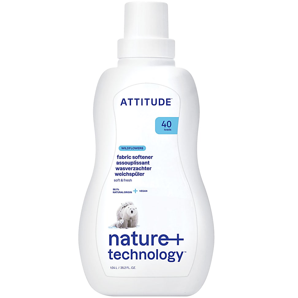 Attitude Fabric Softener Wild Flowers - 40 Loads Attitude Fabric Softener Wild Flowers - 40 Loads